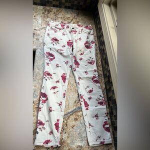 Free People Floral Women's Jeans